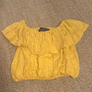 Cropped fancy blouse